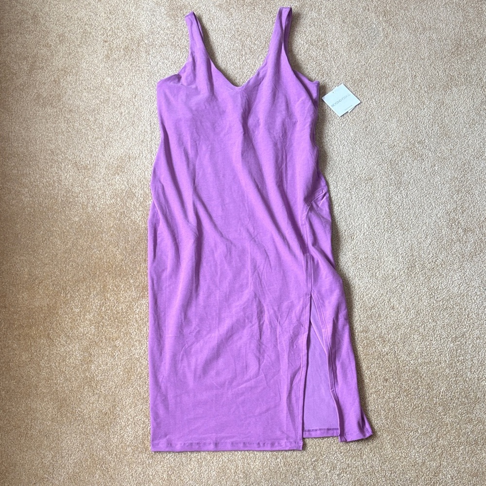 Beyond Yoga Purple Maxi Dress XL NWT